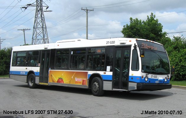 BUS/AUTOBUS: Novabus LFS 2007 STMontreal