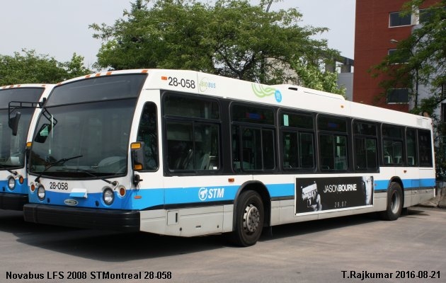 BUS/AUTOBUS: Novabus LFS 2008 STMontreal