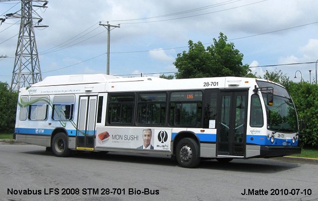 BUS/AUTOBUS: Novabus LFS 2008 STMontreal