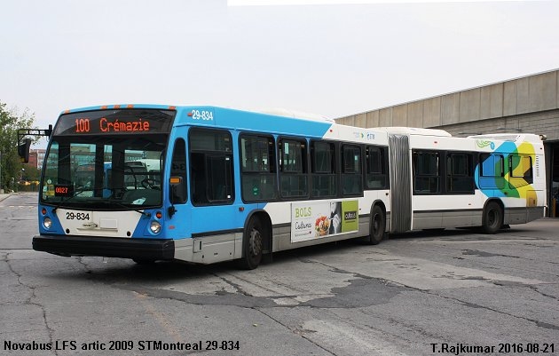 BUS/AUTOBUS: Novabus LFS 60102 2009 STMontreal