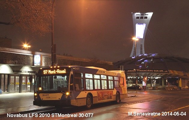 BUS/AUTOBUS: Novabus LFS 2010 STMontreal