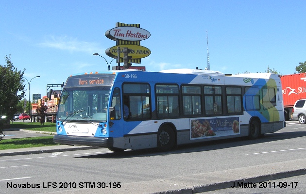 BUS/AUTOBUS: Novabus LFS 2010 STMontreal