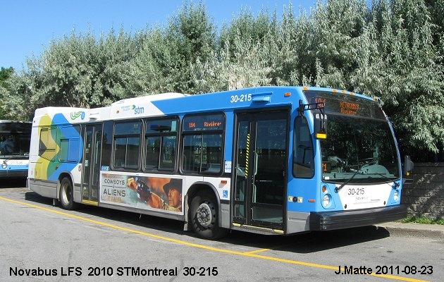 BUS/AUTOBUS: Novabus LFS 2010 STMontreal