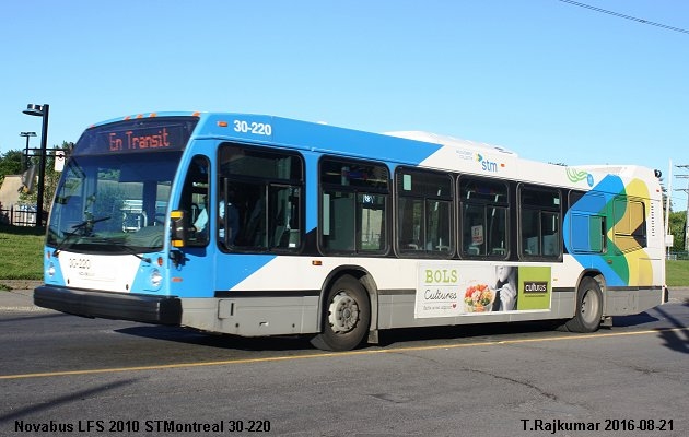 BUS/AUTOBUS: Novabus LFS 2010 STMontreal