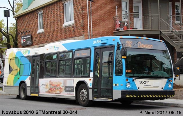 BUS/AUTOBUS: Novabus LFS 2010 STMontreal