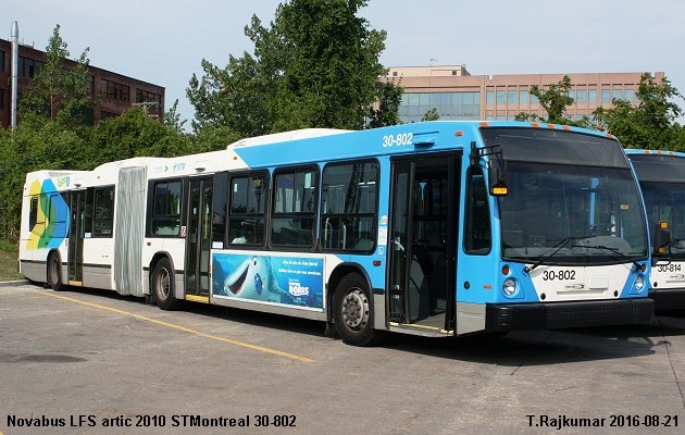 BUS/AUTOBUS: Novabus LFS 60102 2010 STMontreal