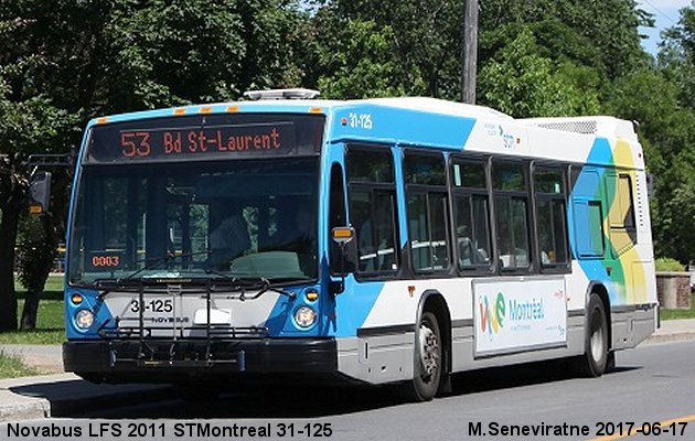 BUS/AUTOBUS: Novabus LFS 2011 STMontreal