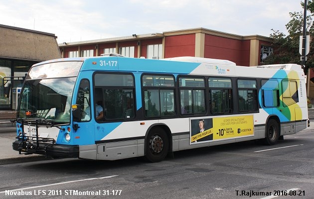 BUS/AUTOBUS: Novabus LFS 2011 STMontreal