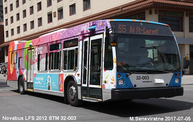 BUS/AUTOBUS: Novabus LFS 2012 STMontreal