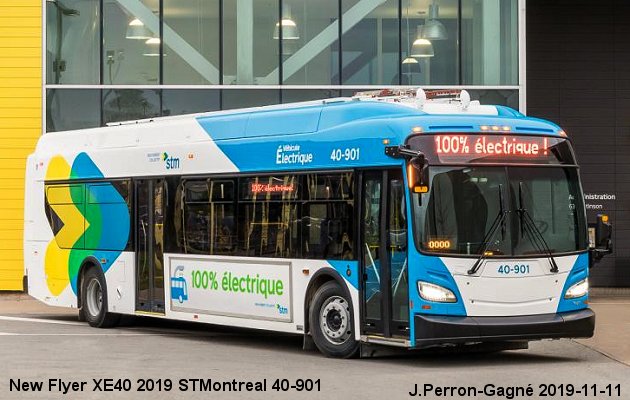 BUS/AUTOBUS: New Flyer XE40 2019 STMontreal