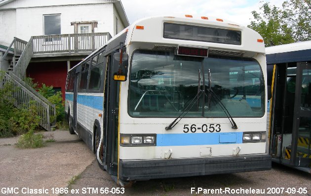 BUS/AUTOBUS: GMC Classic 1986 CTCUM