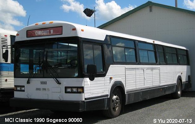 BUS/AUTOBUS: MCI Classic 1990 Sogesco