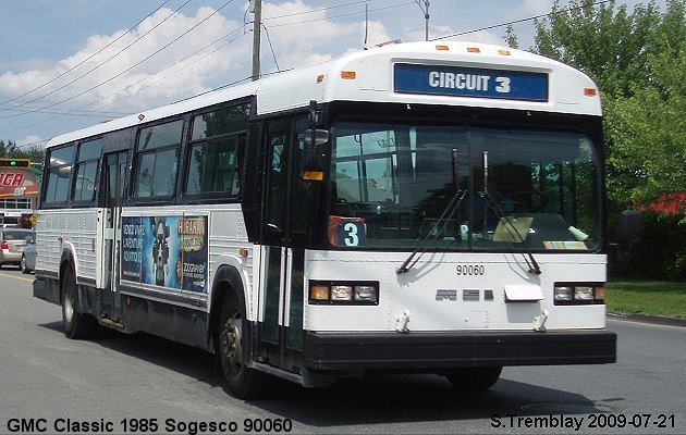 BUS/AUTOBUS: MCI Classic 1990 Sogesco