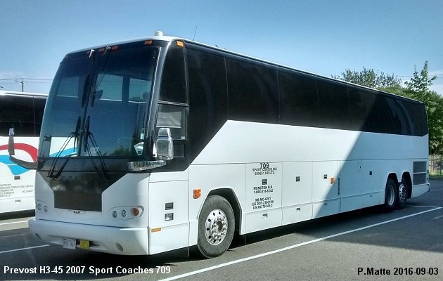 BUS/AUTOBUS: Prevost H3-45 2007 Sport coaches