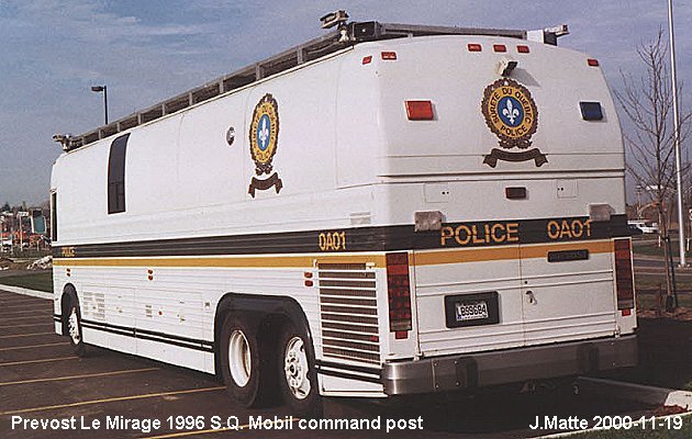 BUS/AUTOBUS: Prevost Mirage 1996 S.Q.