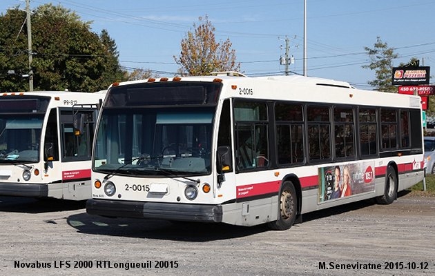 BUS/AUTOBUS: Novabus LFS 2000 RTLongueuil