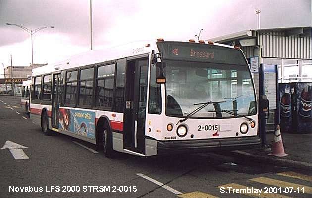 BUS/AUTOBUS: Novabus LFS 2000 STRSM