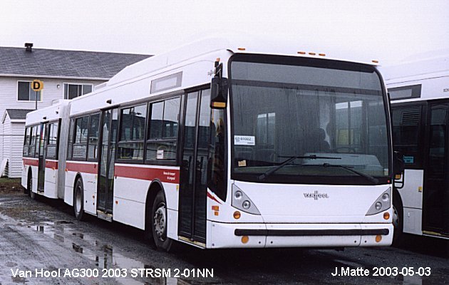 BUS/AUTOBUS: Van Hool AG300 2003 STRSM