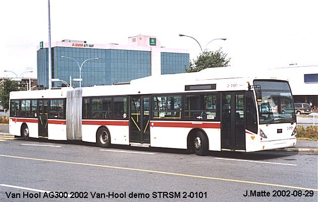 BUS/AUTOBUS: Van Hool AG300 2002 STRSM