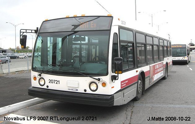 BUS/AUTOBUS: Novabus LFS 2007 RTLongeuil