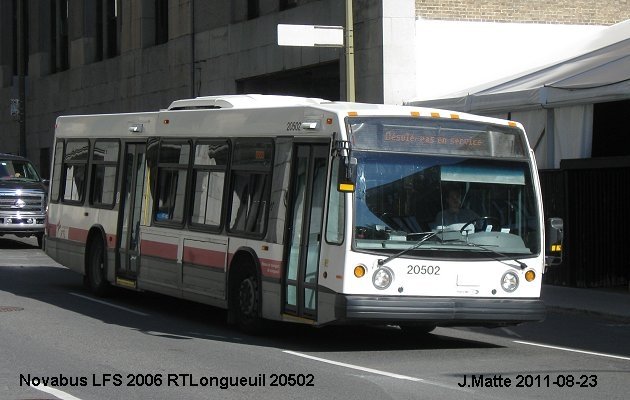 BUS/AUTOBUS: Novabus LFS 2006 RTLongueuil