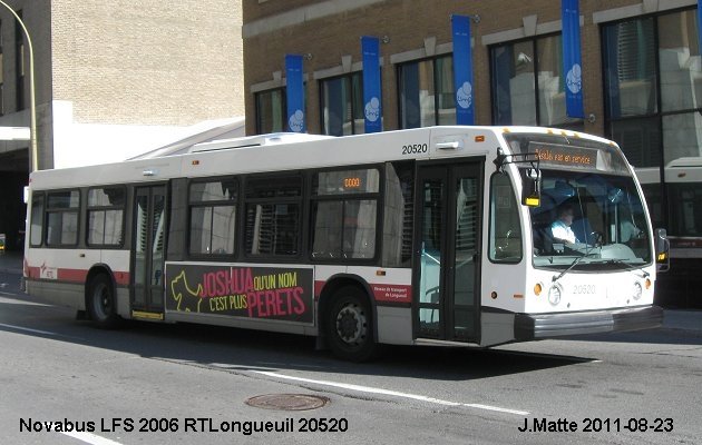 BUS/AUTOBUS: Novabus LFS 2006 RTLongueuil