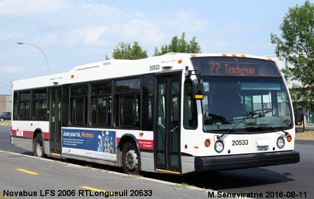 BUS/AUTOBUS: Novabus LFS 2006 RTLongueuil