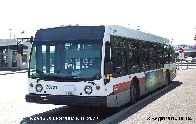 BUS/AUTOBUS: Novabus LFS 2007 RTLongueuil