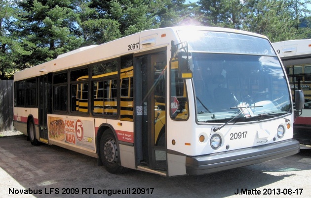 BUS/AUTOBUS: Novabus LFS 2009 RTLongueuil