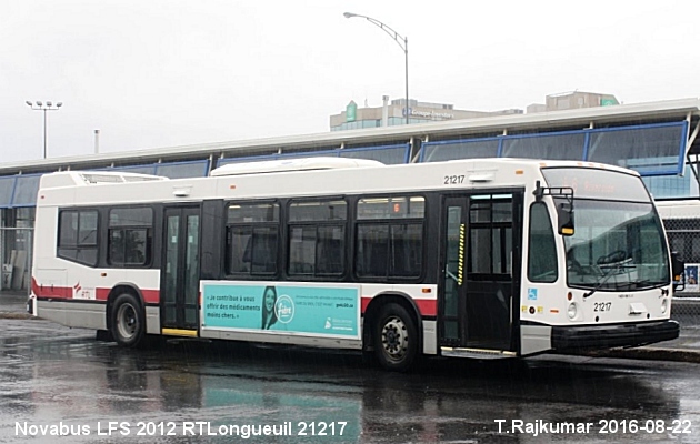 BUS/AUTOBUS: Novabus LFS 2012 RTLongueuil