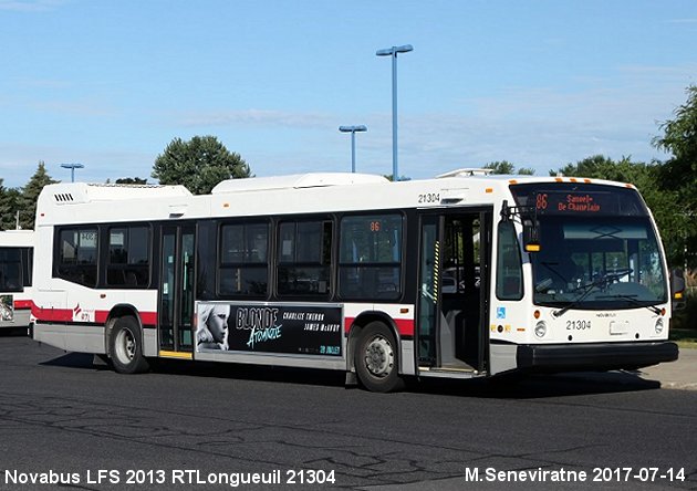 BUS/AUTOBUS: Novabus LFS 2013 RTLongueil