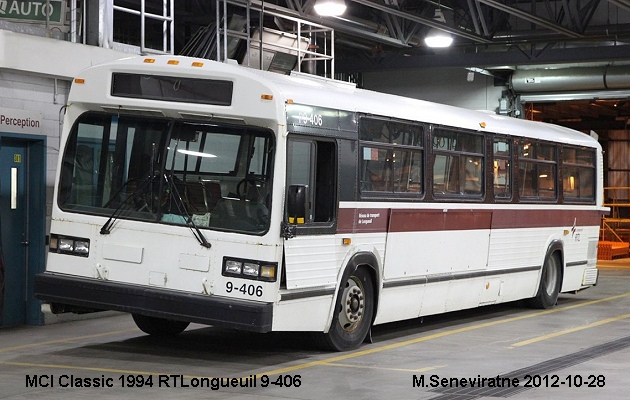 BUS/AUTOBUS: Novabus Classic 1994 RTLongueuil