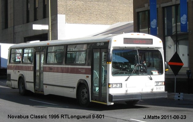 BUS/AUTOBUS: Novabus Classic 1995 RTLongueuil