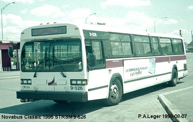 BUS/AUTOBUS: Novabus Classic 1995 STRSM