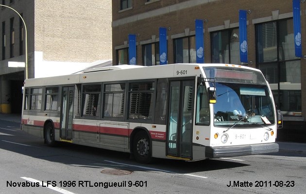 BUS/AUTOBUS: Novabus LFS 1996 RTLongueuil