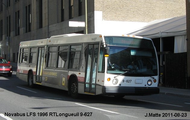 BUS/AUTOBUS: Novabus LFS 1996 RTLongueuil