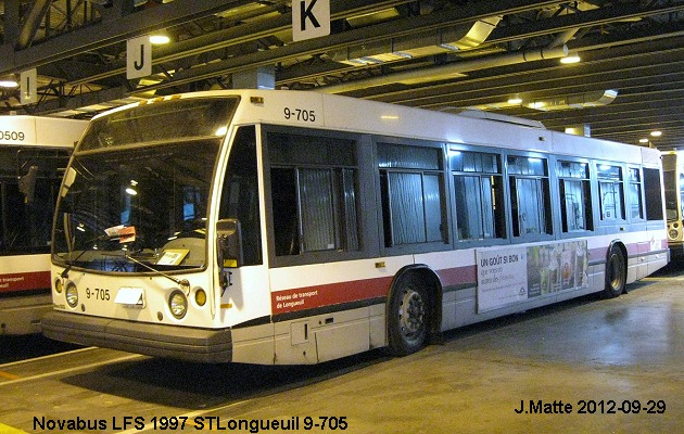 BUS/AUTOBUS: Novabus LFS 1997 RTLongueuil