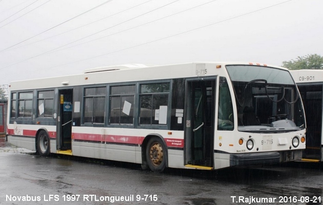 BUS/AUTOBUS: Novabus LFS 1997 RTLongueuil