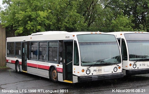 BUS/AUTOBUS: Novabus LFS 1998 RTLongueuil