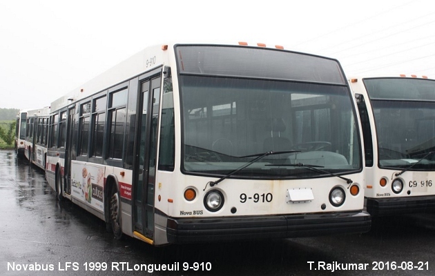 BUS/AUTOBUS: Novabus LFS 1999 RTLongueuil