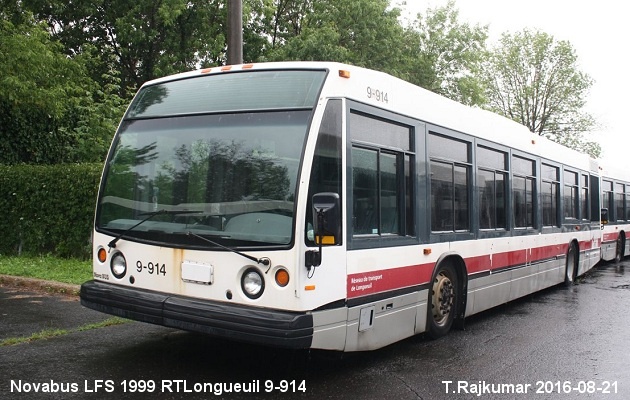 BUS/AUTOBUS: Novabus LFS 1999 RTLongueuil