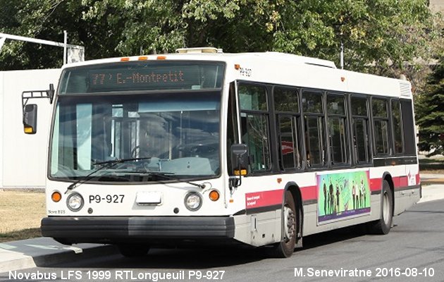 BUS/AUTOBUS: Novabus LFS 1999 RTLongueuil