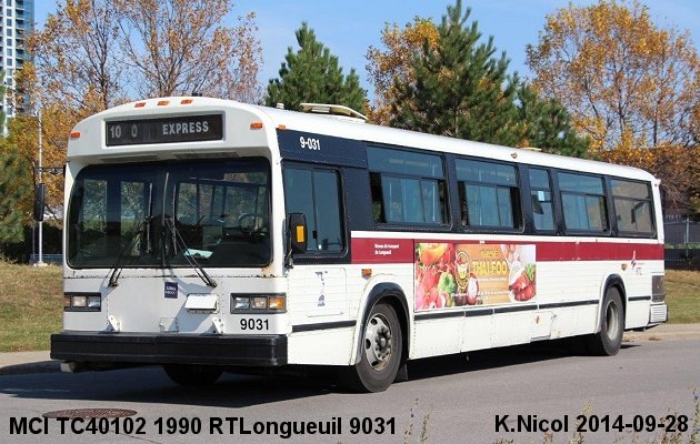 BUS/AUTOBUS: MCI Classic 1990 RTL