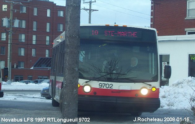 BUS/AUTOBUS: Novabus LFS 1997 RTLongueuil