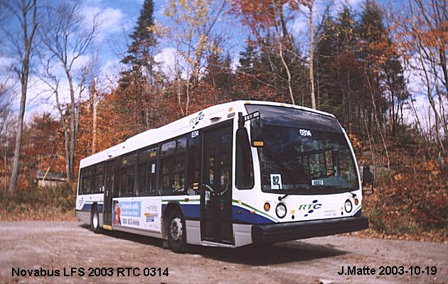 BUS/AUTOBUS: Novabus LFS 2003 STCUQ