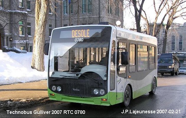 BUS/AUTOBUS: Technobus Gulliver 2007 STCUQ