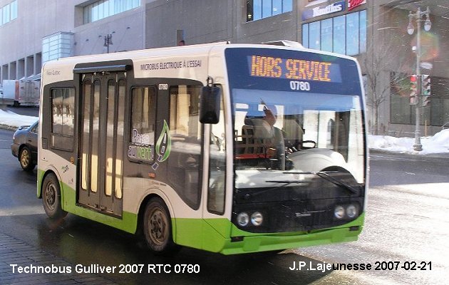 BUS/AUTOBUS: Technobus Gulliver 2007 STCUQ