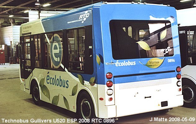 BUS/AUTOBUS: Technobus Gulliver 2008 RTC