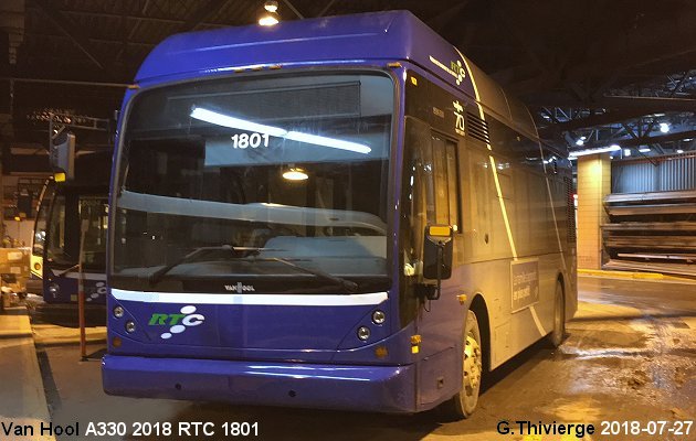 BUS/AUTOBUS: Van Hool A330 2018 RTC