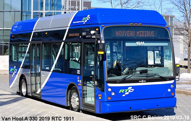 BUS/AUTOBUS: Van Hool A 330 2019 RTC